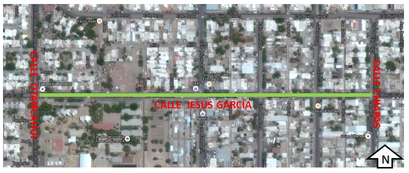 Cerrarán por recarpeteo tramos de calles Jesús García y Morelos