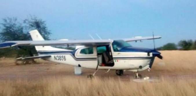 Avioneta cargada de droga viajaba a Hermosillo
