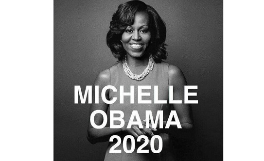 Piden a Michelle Obama que se presente en 2020 para frenar a Trump