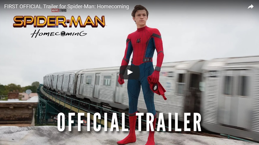 Llega el primer trailer de Spider-Man: Homecoming