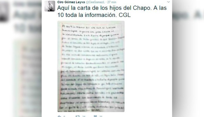 Dámaso López habría intentado matar a hijos de “El Chapo”