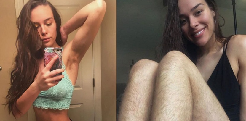 VIDEO Bloguera fitness decide no depilarse y mantener un look mas “natural”