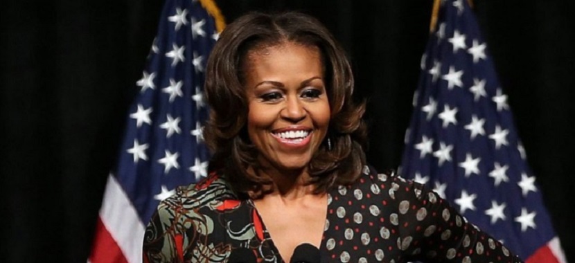 Michelle Obama se vuelve viral al aparecer con su cabello natural