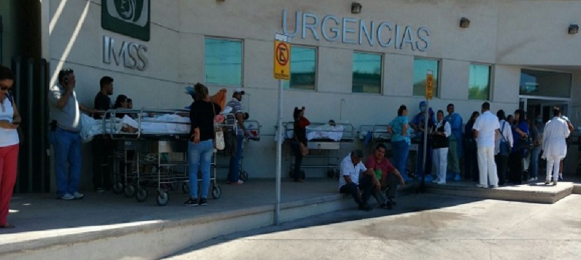 Fuga de gas provoca evacuación total del IMSS de Guaymas