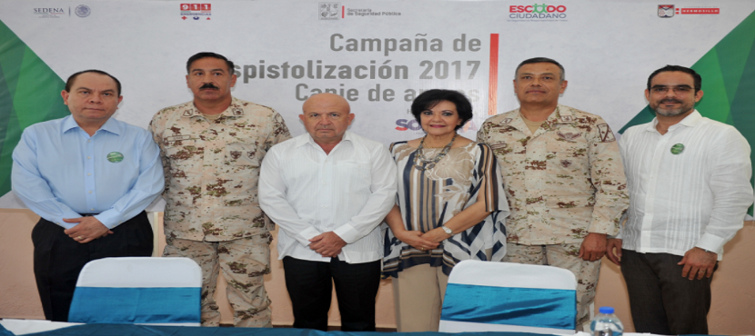 Invita Secretaría de Seguridad Pública a Campaña de Despistolización 2017