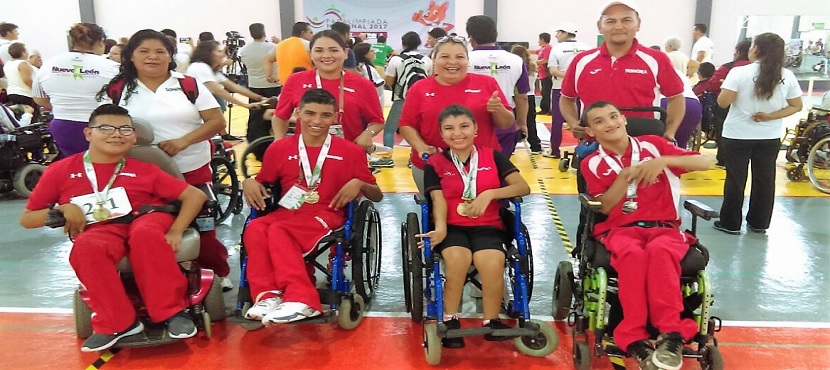 Completa Bochas de Sonora su mejor actuación en la Paralimpiada Nacional