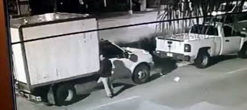 Captan robo de camiones con víveres en Puebla