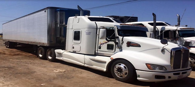 Se recuperaron dos trailers que transportaban mariscos y que fueron robados en Guaymas.