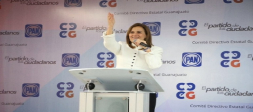 Margarita Zavala asegura ser la consecuencia de la división en el PAN