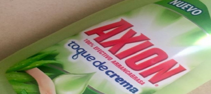 Jabón lavatrastes “Axión Toque de crema con Aloe y Vera” será retirada del mercado: Profeco