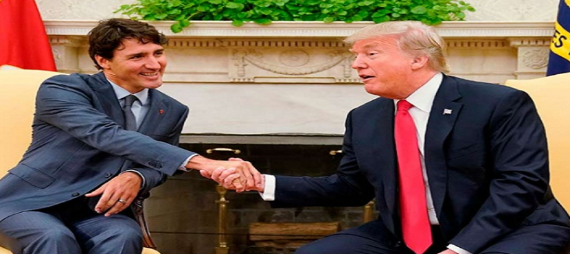 Trump plantea firmar pacto comercial con Canadá y excluye a México