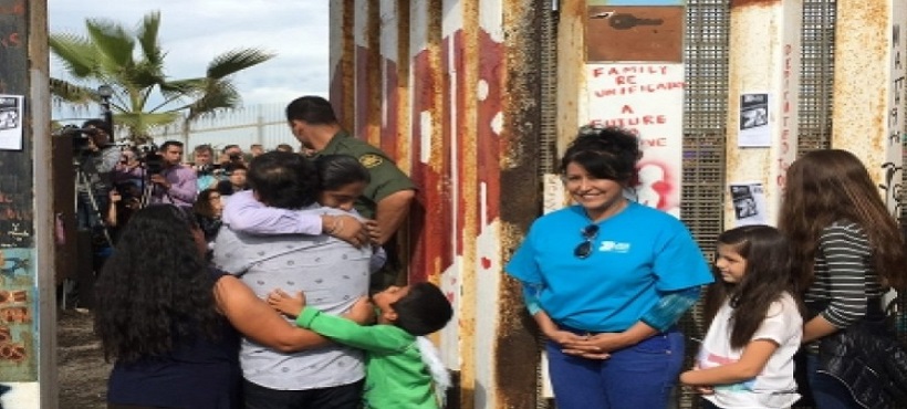 Las puertas del muro fronterizo serán abiertas para el encuentro de 12 familias