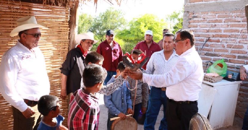Defenderé usos y costumbres de la Tribu Yaqui durante mi gobierno: Sergio Pablo Mariscal
