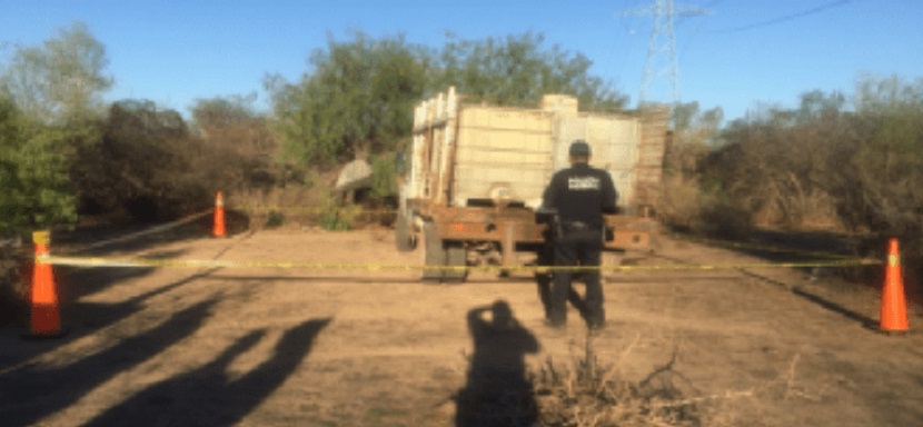 Detectan toma clandestina en la carretera Guaymas-Obregón