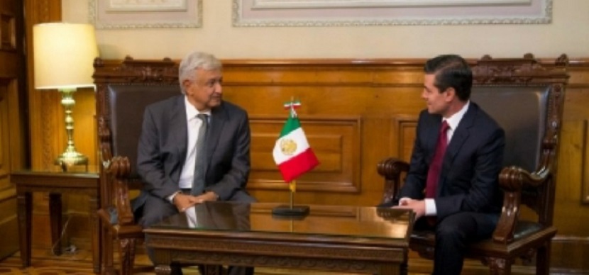 Destaca López Obrador encuentro cordial y de respeto con Peña Nieto
