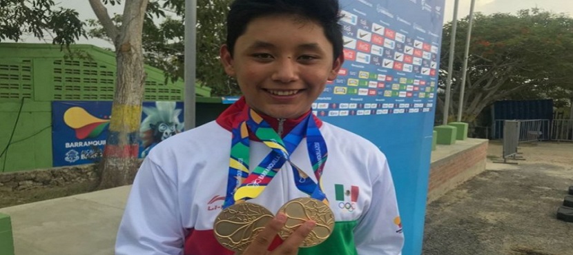 Edson Ramírez consigue dos oros para México en Barranquilla