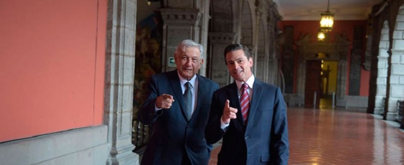 Inician Peña Nieto y López Obrador proceso formal de transición