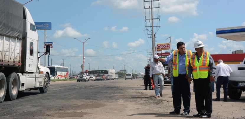 Supervisa alcalde Mariscal habilitación de vialidades en obras atrasadas
