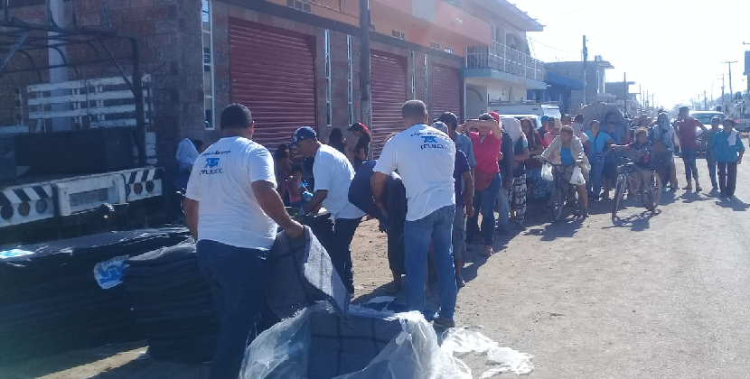 Fundación Carlos Slim, TELMEX y TELCEL ponen en marcha su plan de Ayuda Humanitaria enviando 12 toneladas de ayuda a las poblaciones afectadas en Nayarit y Sinaloa