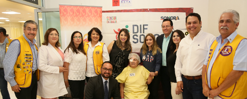 Gestiona DIF Sonora operación gratuita para 186 pacientes con catarata