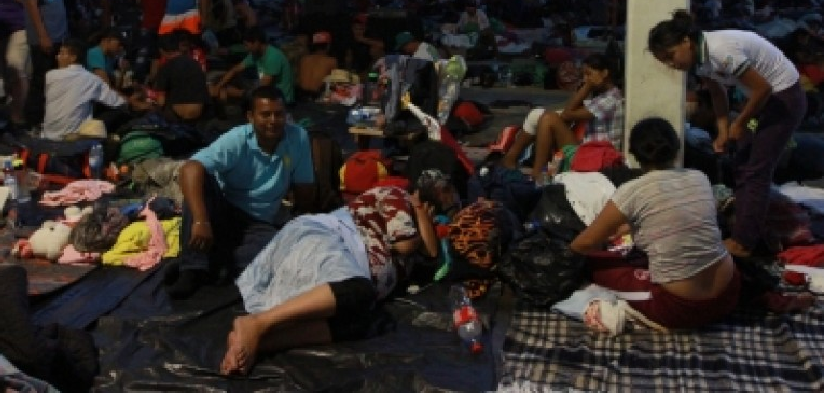 Migrantes dejan hasta 40 toneladas de basura en Juchitán