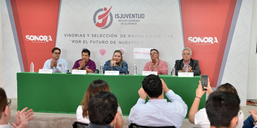 Anuncia ISJuventud visorias del club Rayos del Necaxa en Sonora
