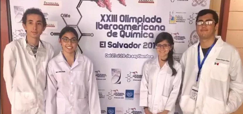 Obtiene Sonora tres bronces en Olimpiada Iberoamericana de Química en El Salvador
