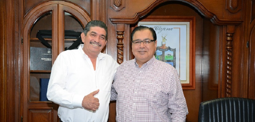 Mariscal Alvarado se reúne con el Diputado Marco Antonio Carvajal para afinar proyectos para Cajeme