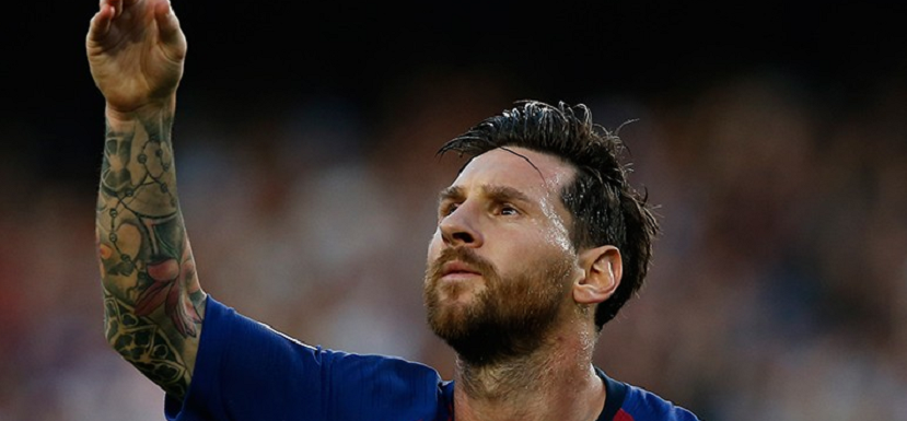 Messi vuelve a entrenar con Barcelona tras lesión en un brazo