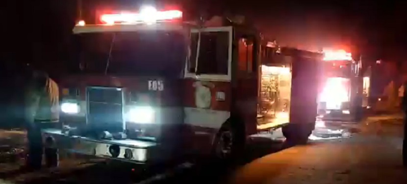 Incendio arrasa con tortilleria en Cócorit
