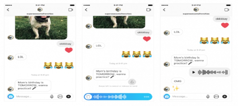 Instagram agrega mensajes de voz tipo ‘walkie-talkie’