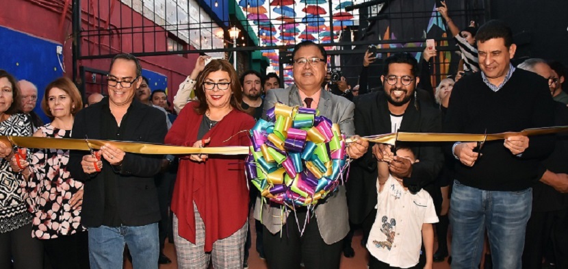 Apoya alcalde creación cultural con Callejón Bunka