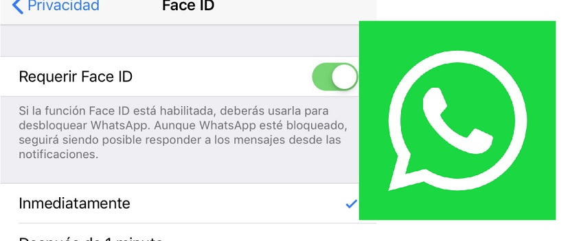 WhatsApp activa función de Touch ID y Face ID
