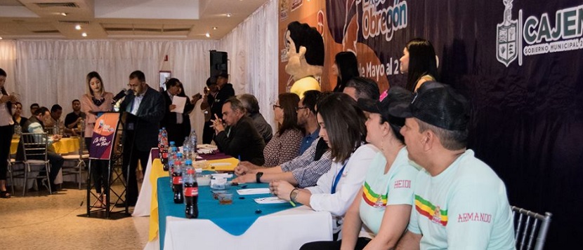 Presentan pormenores de Expo Obregón 2019