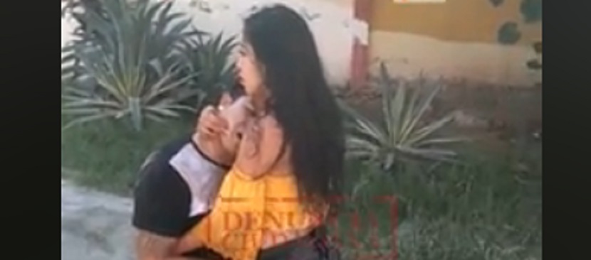 VIDEO: joven acuchilla a su novio y luego llorando le pide perdón en Iguala