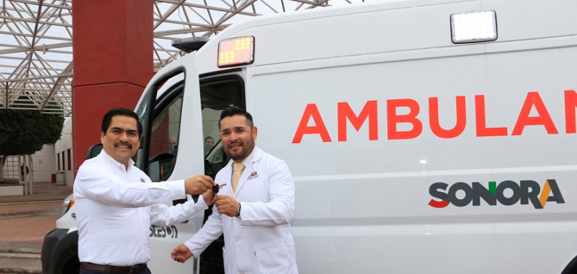 Cuenta Hospital de Guaymas de Isssteson con nueva ambulancia