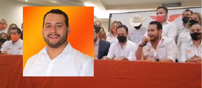 Manuel Scott nuevo candidato de MC a la gubernatura de Sonora