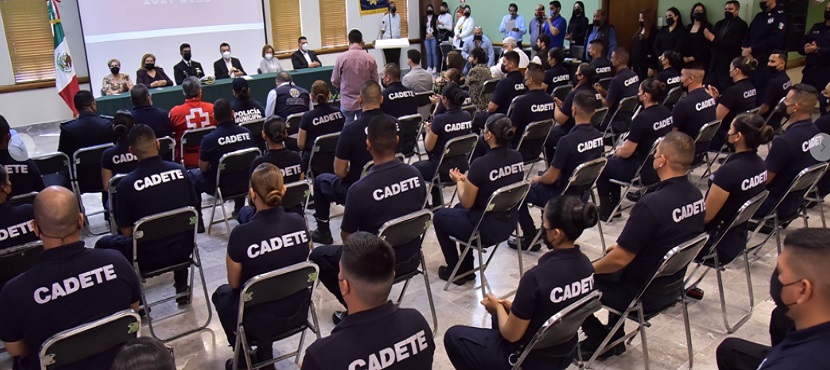 Se gradúan en Cajeme 46 nuevos agentes de la policía municipal