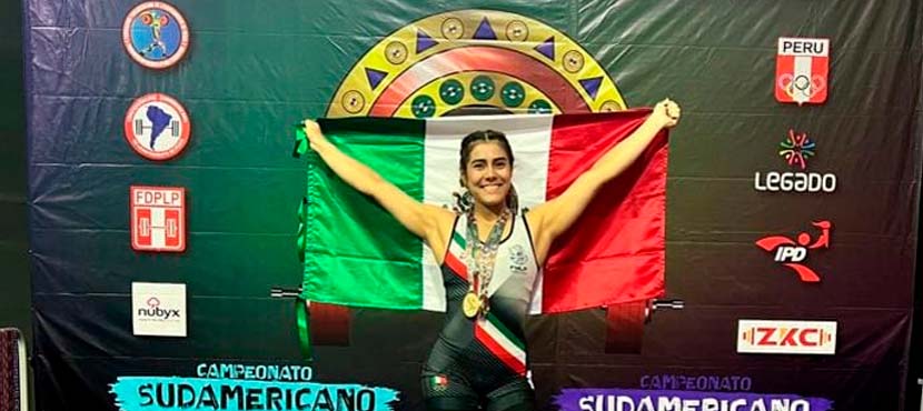 Oro para halterista Daphne en Campeonato Panamericano