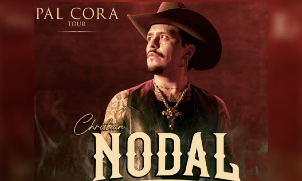 Christian Nodal anuncia su regreso a los escenarios con el “Pa’l Cora Tour