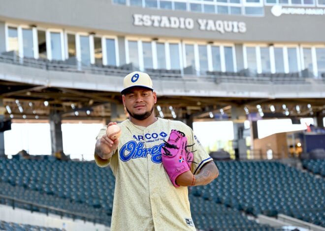 Carlos “Tsunami” Martínez llega a reforzar a Yaquis