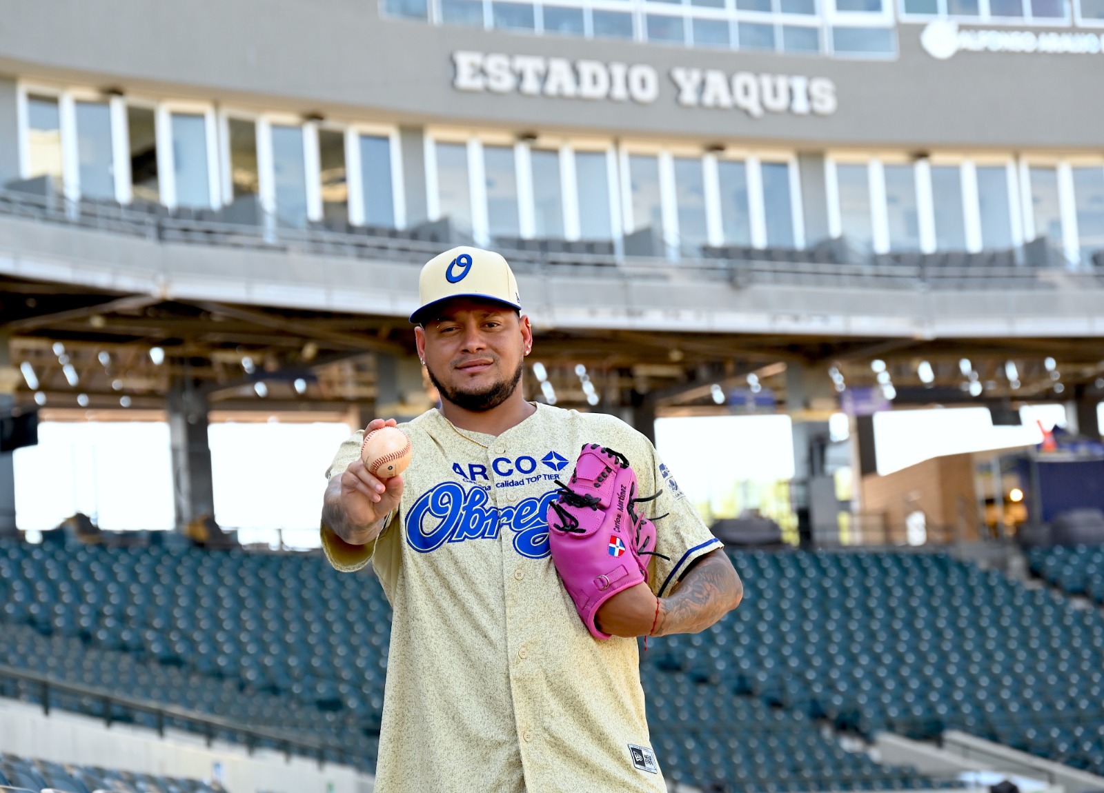 Carlos “Tsunami” Martínez llega a reforzar a Yaquis