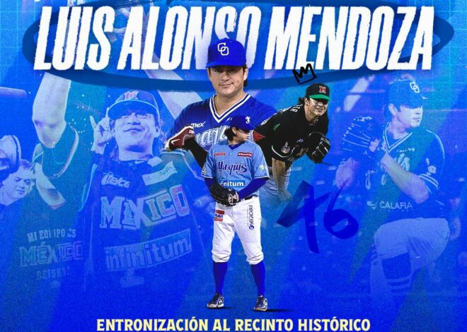 Luis Alonso Mendoza será inmortalizado en el Estadio Yaquis