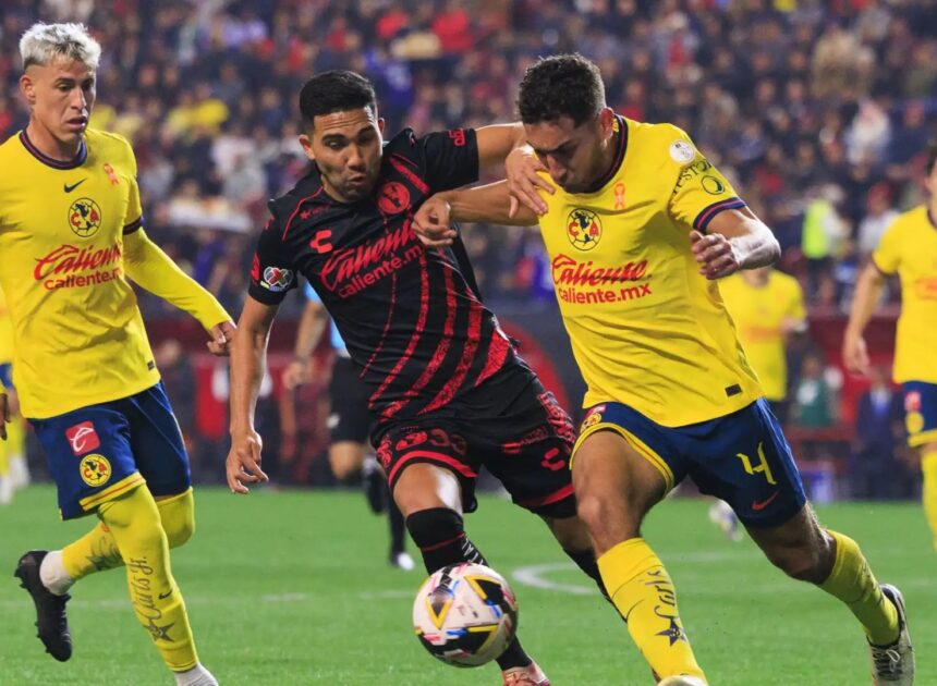 América y Xolos imponen su ventaja en la Liguilla MX