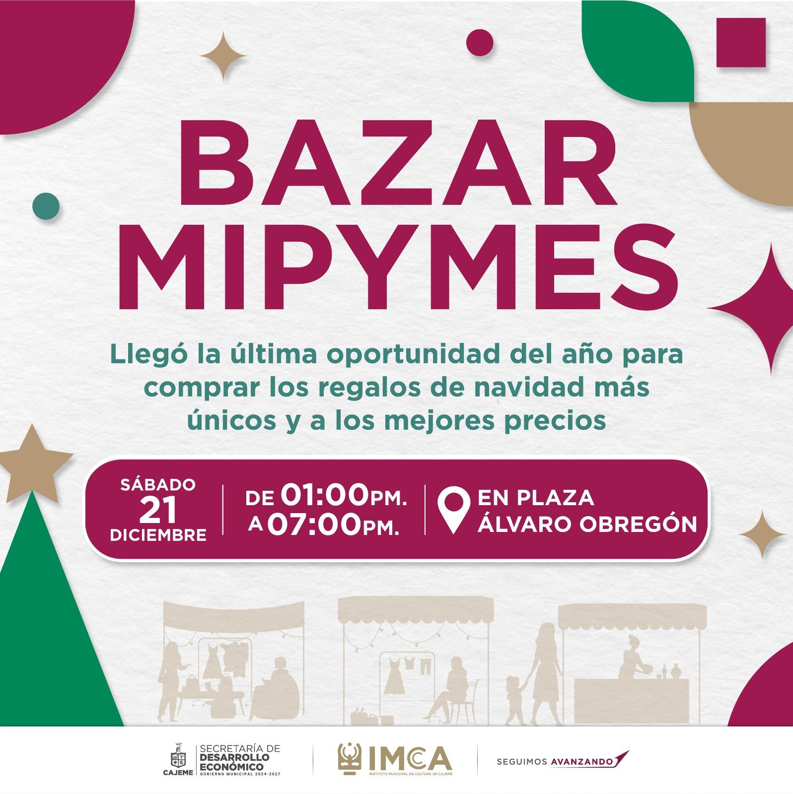 Este sábado vamos al Bazar MIPYMES