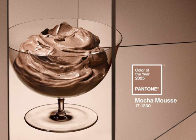 Pantone elige ‘Mocha Mousse’ como Color del Año 2025