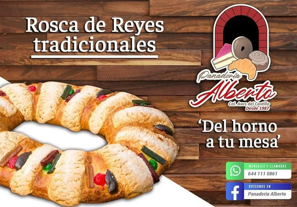 Rosca de Reyes a la leña de mezquite