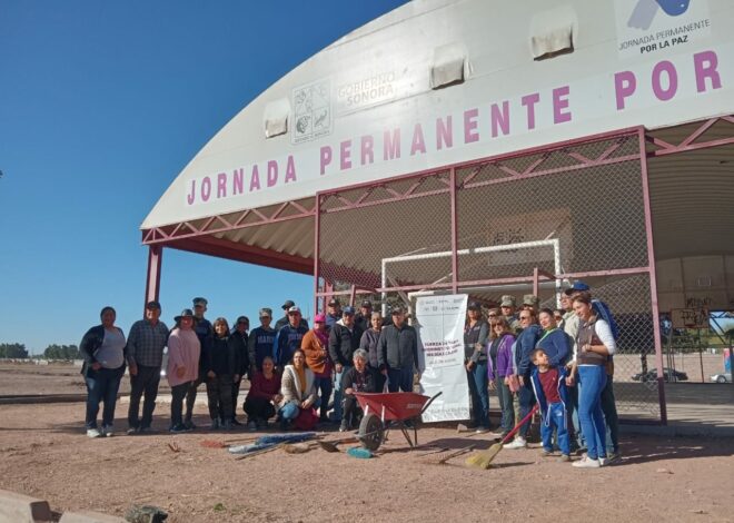 Mejoran espacios públicos en Villa Bonita