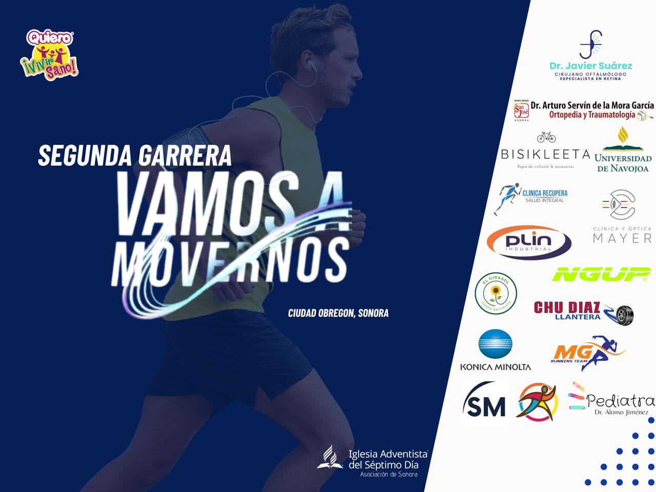 Cajeme invita a la Segunda Carrera “Vamos a Movernos”