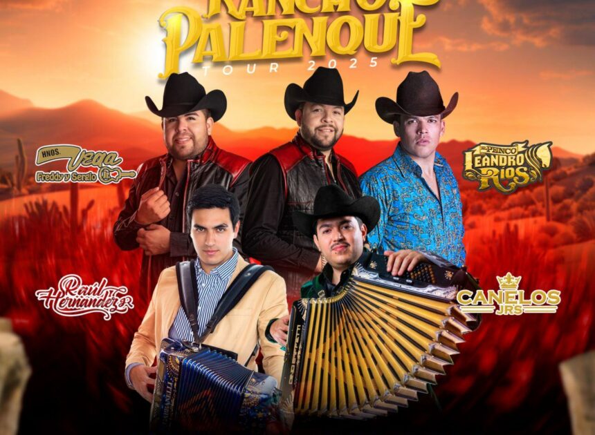 Llega el Del Rancho al Palenque Tour a Obregón